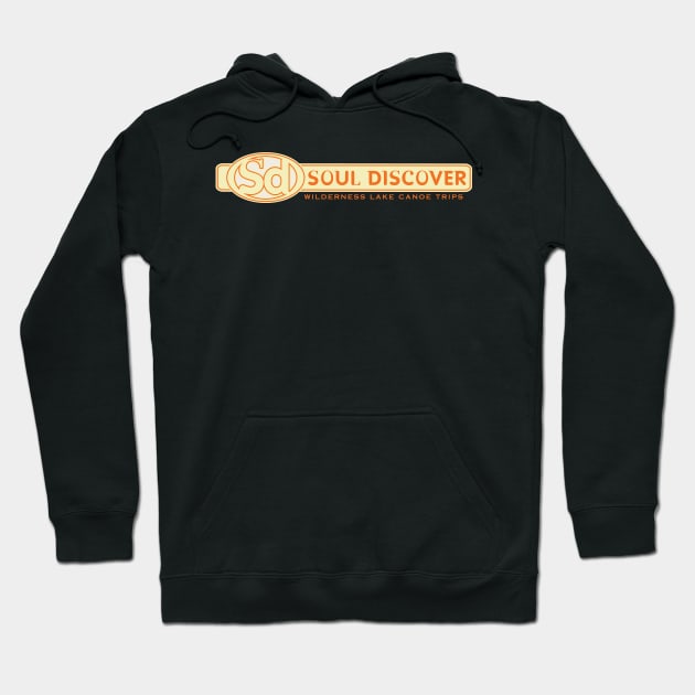 Soul Discover Canoe Trips Hoodie by TBM Christopher